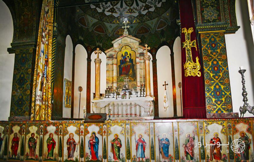 Interior decoration of Holy Mother of God Kathoghike Church